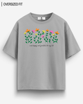 HAPPY & GRATEFUL OVERSIZED T - SHIRT - COMMONGROUND