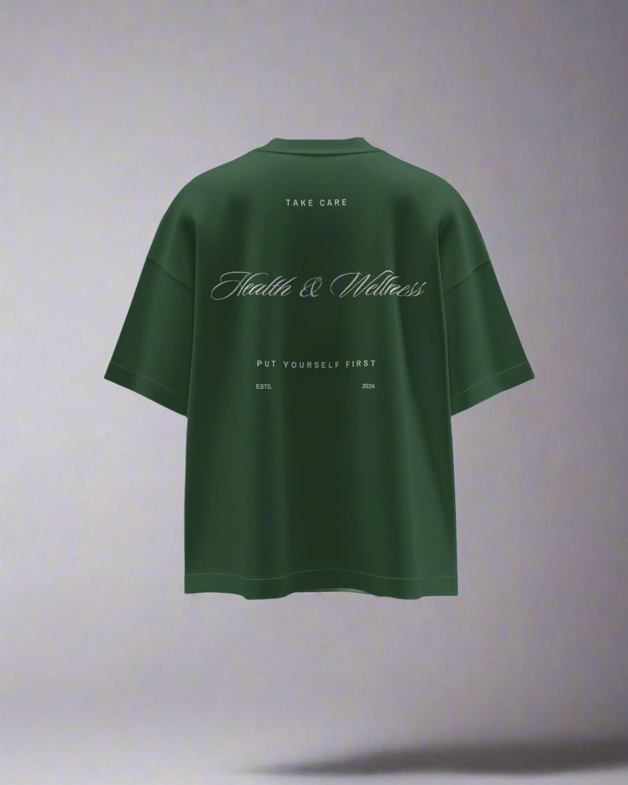 HEALTH & WELLNESS OVERSIZED T - SHIRT - COMMONGROUND