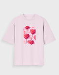 HEART LOLLIS OVERSIZED T - SHIRT - COMMONGROUND