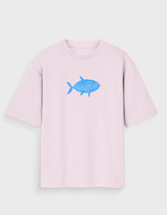 HELLO FISH OVERSIZED T - SHIRT - COMMONGROUND
