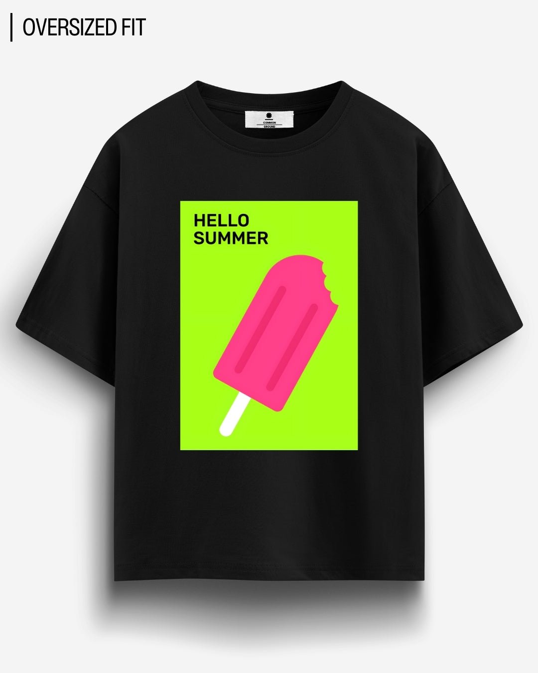 HELLO SUMMER OVERSIZED T - SHIRT - COMMONGROUND