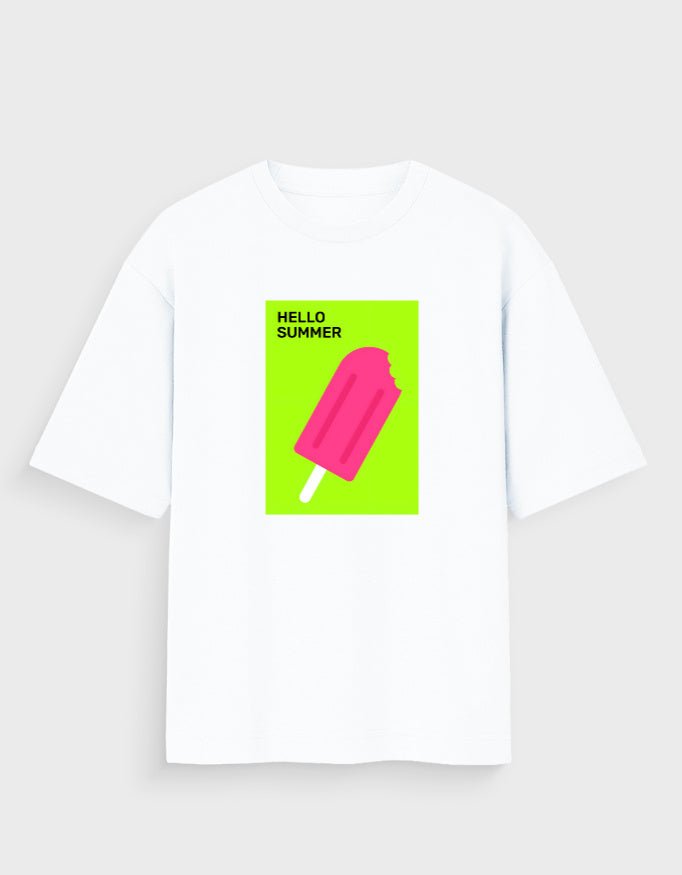 HELLO SUMMER OVERSIZED T - SHIRT - COMMONGROUND