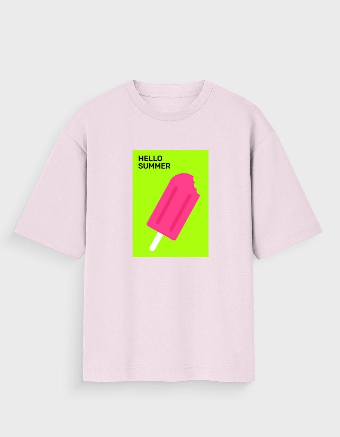 HELLO SUMMER OVERSIZED T - SHIRT - COMMONGROUND