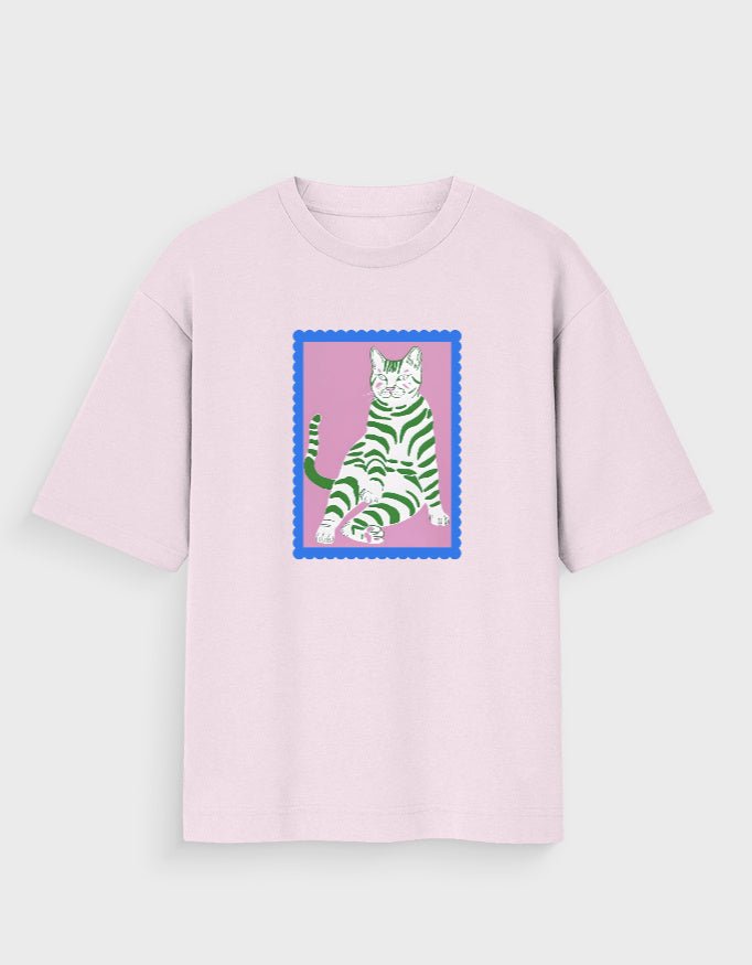 HEY CAT OVERSIZED T - SHIRT - COMMONGROUND
