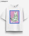 HEY CAT OVERSIZED T - SHIRT - COMMONGROUND