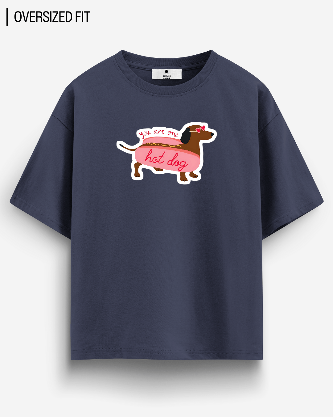 HOT DOG OVERSIZED T - SHIRT - COMMONGROUND