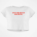 HOT PSYCHO CROP TOP - COMMONGROUND