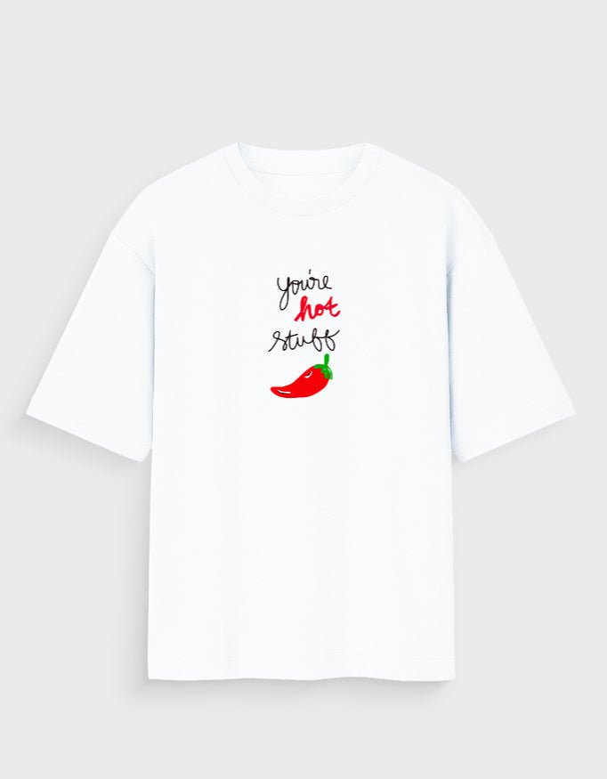 HOT STUFF OVERSIZED T - SHIRT - COMMONGROUND