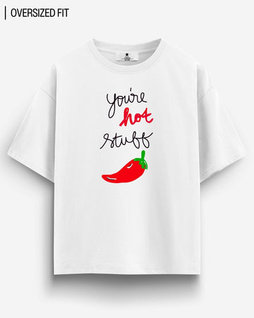 HOT STUFF OVERSIZED T - SHIRT - COMMONGROUND
