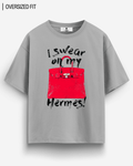 I SWEAR OVERSIZED T - SHIRT - COMMONGROUND