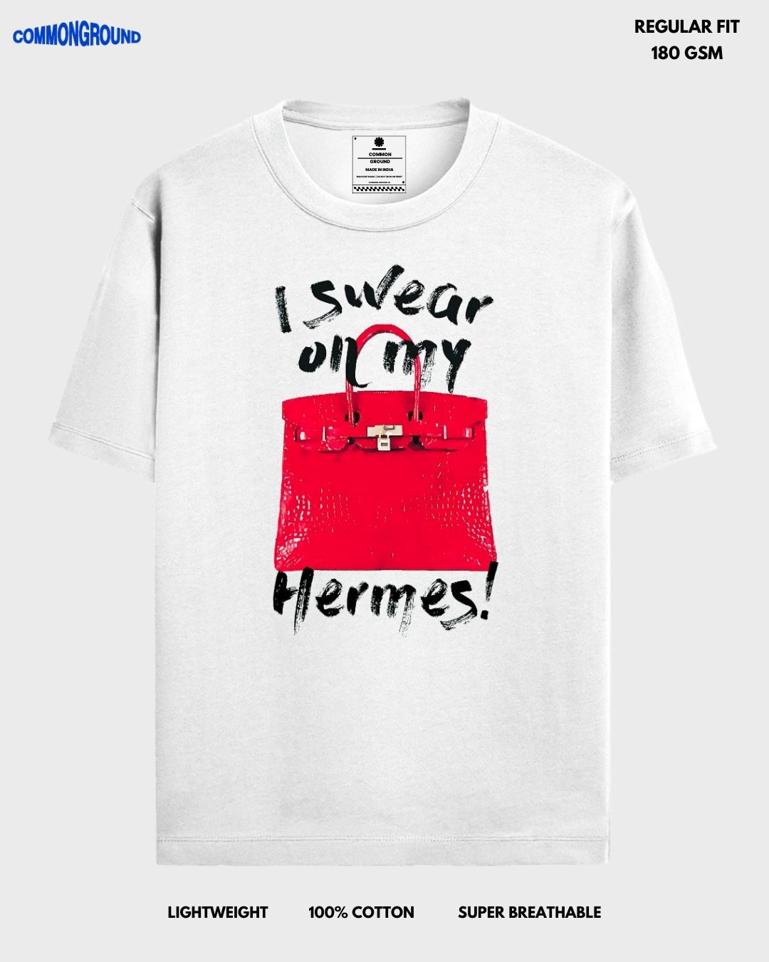 I SWEAR REGULAR T - SHIRT - COMMONGROUND