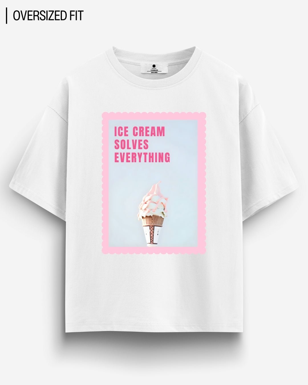 ICE CREAM OVERSIZED T - SHIRT - COMMONGROUND