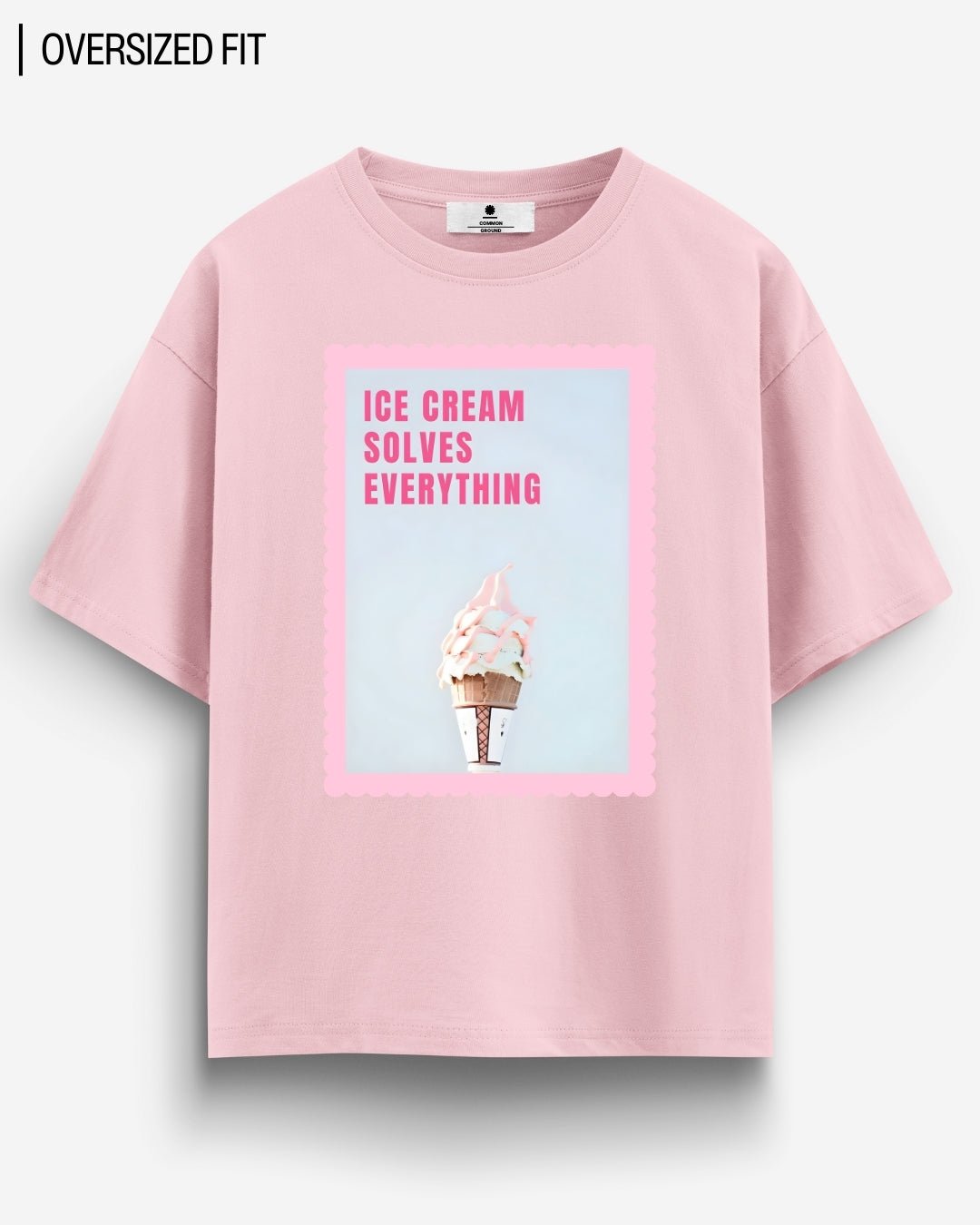 ICE CREAM OVERSIZED T - SHIRT - COMMONGROUND