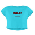 IDGAF CROP TOP - COMMONGROUND