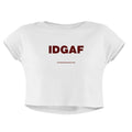 IDGAF CROP TOP - COMMONGROUND