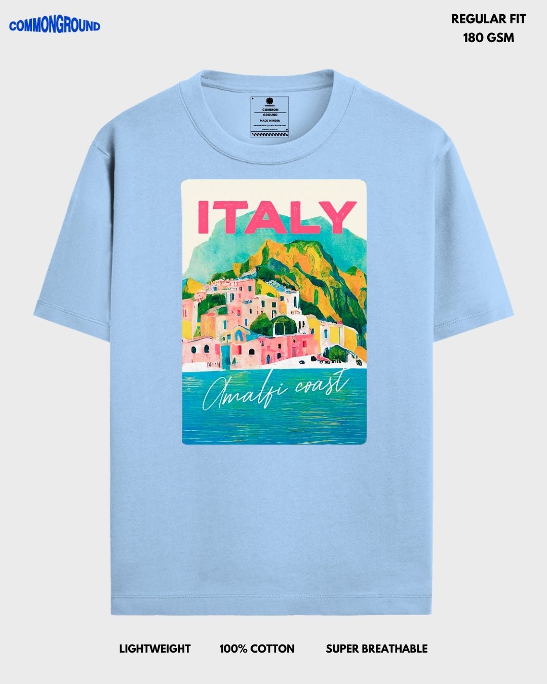 ITALY REGULAR T - SHIRT - COMMONGROUND