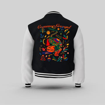 JUNGLE CAT UNISEX VARSITY JACKET - COMMONGROUND