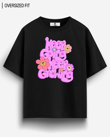 KEEP GROWING OVERSIZED T - SHIRT - COMMONGROUND