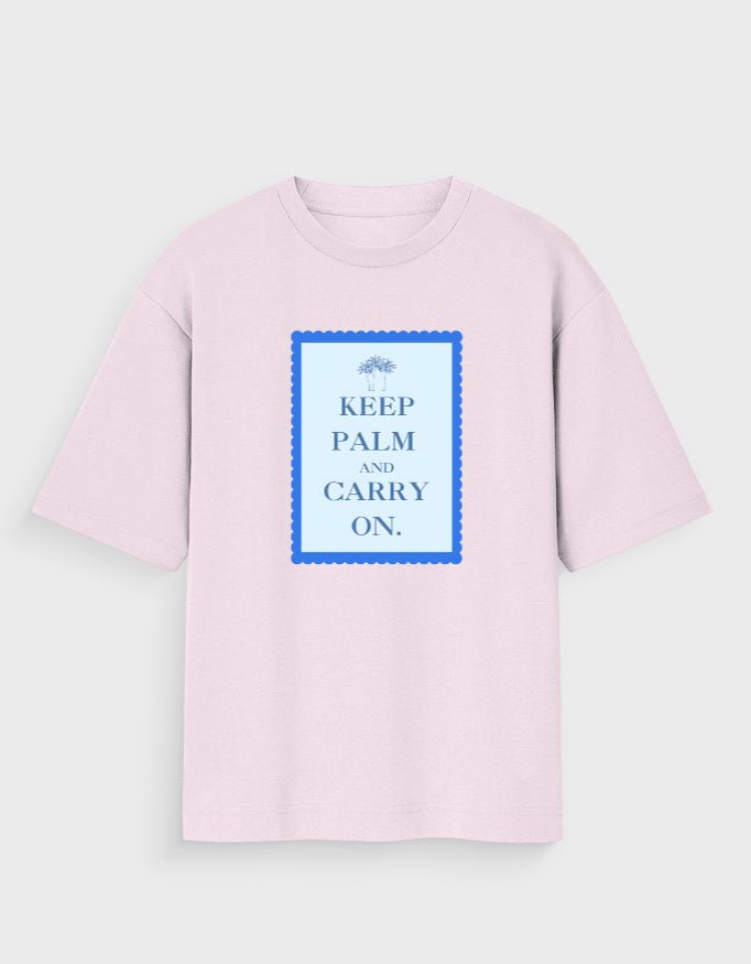 KEEP PALM OVERSIZED T - SHIRT - COMMONGROUND