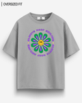 KEEP SMILING OVERSIZED T - SHIRT - COMMONGROUND
