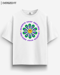 KEEP SMILING OVERSIZED T - SHIRT - COMMONGROUND