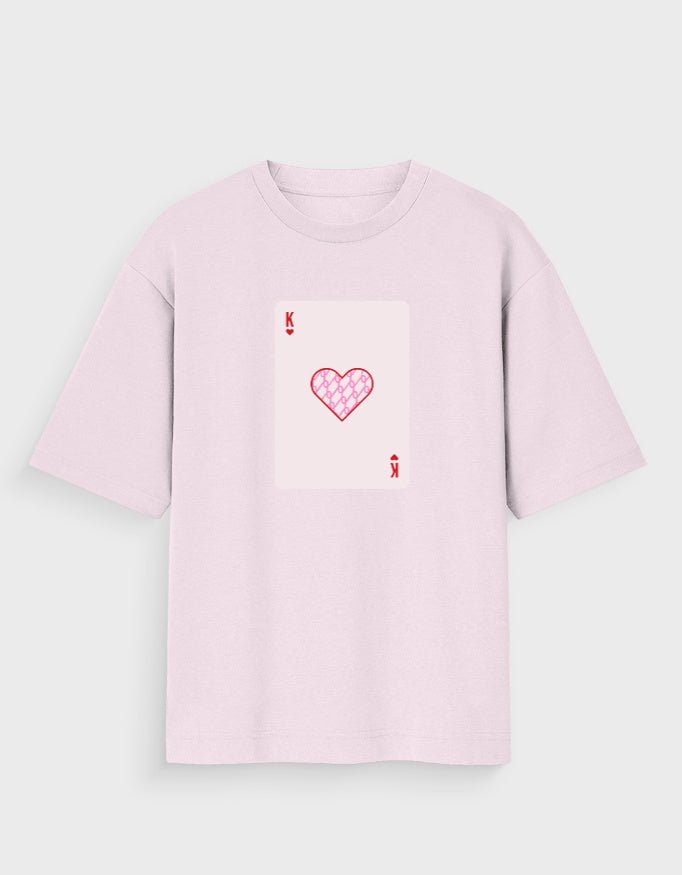 KING OF HEARTS OVERSIZED T - SHIRT - COMMONGROUND