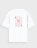 KING OF HEARTS OVERSIZED T - SHIRT - COMMONGROUND