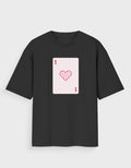 KING OF HEARTS OVERSIZED T - SHIRT - COMMONGROUND