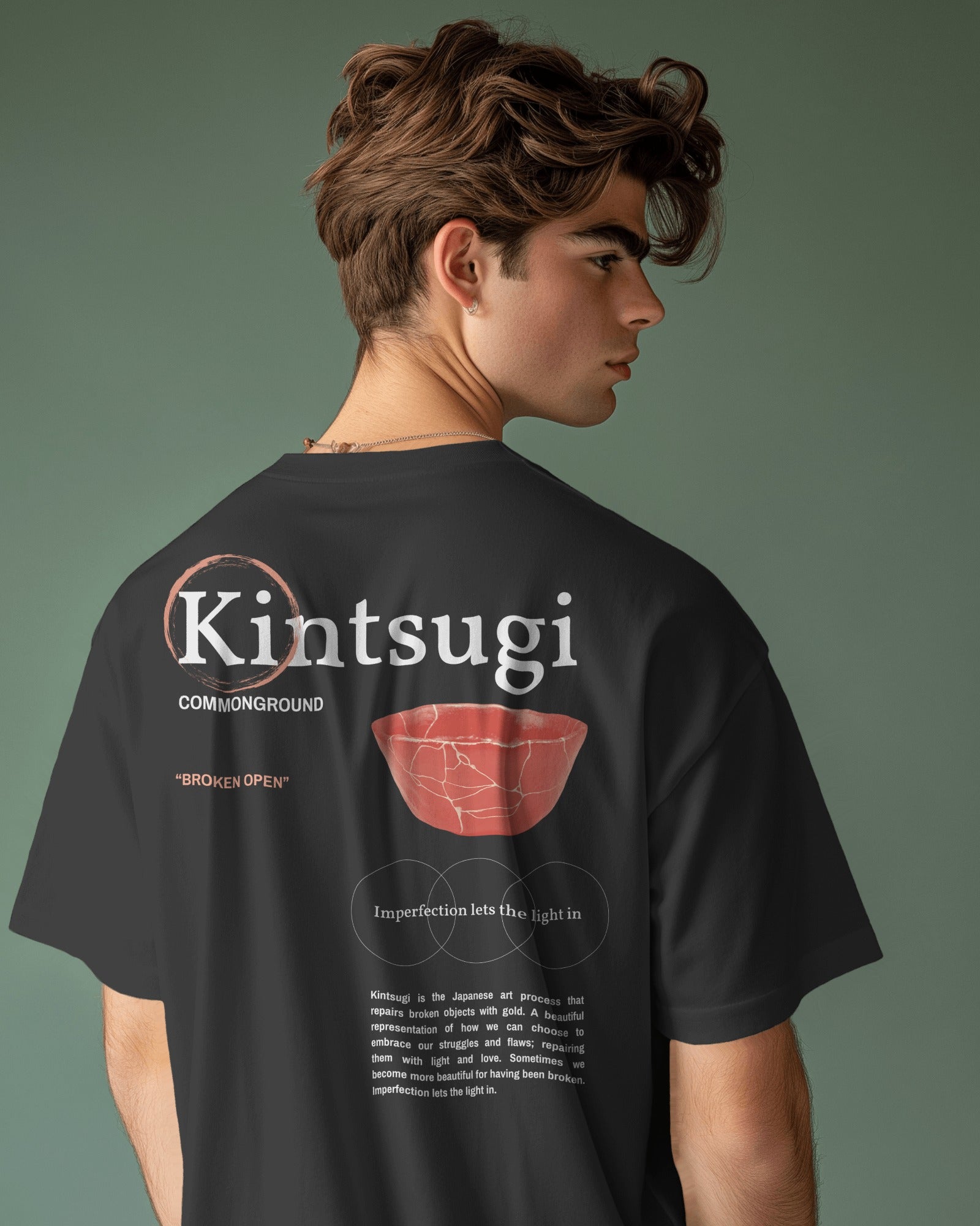 KINTSUGI OVERSIZED T - SHIRT - COMMONGROUND
