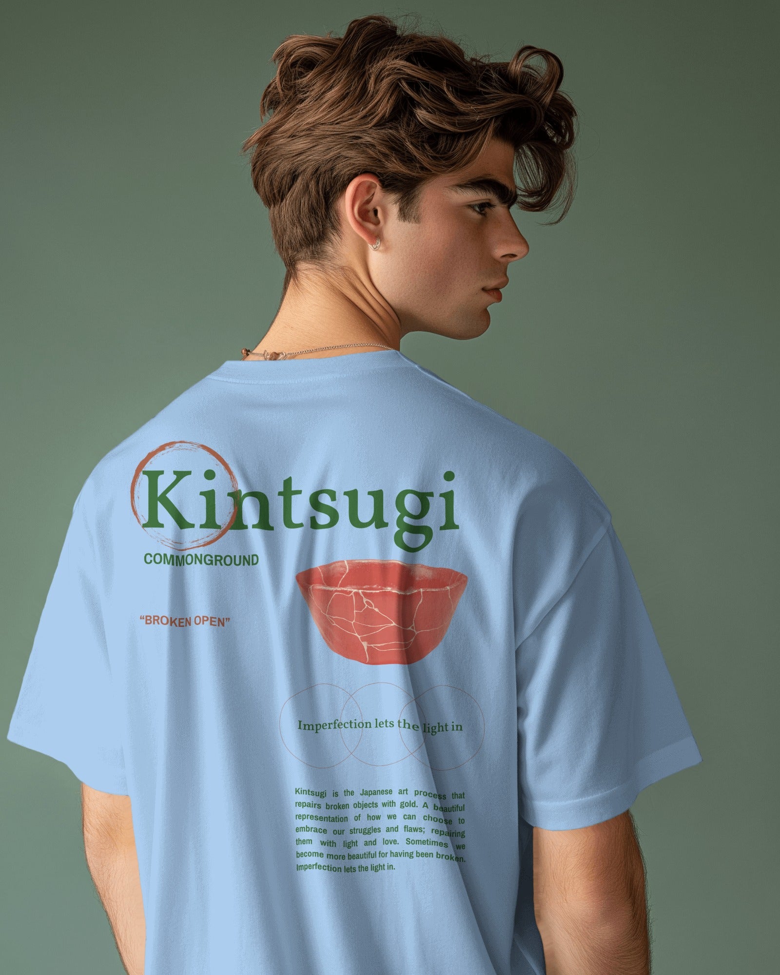 KINTSUGI OVERSIZED T - SHIRT - COMMONGROUND