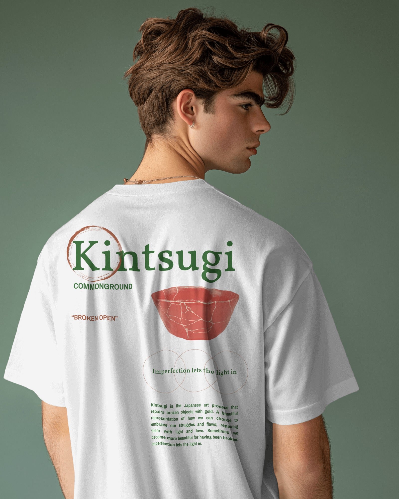 KINTSUGI OVERSIZED T - SHIRT - COMMONGROUND