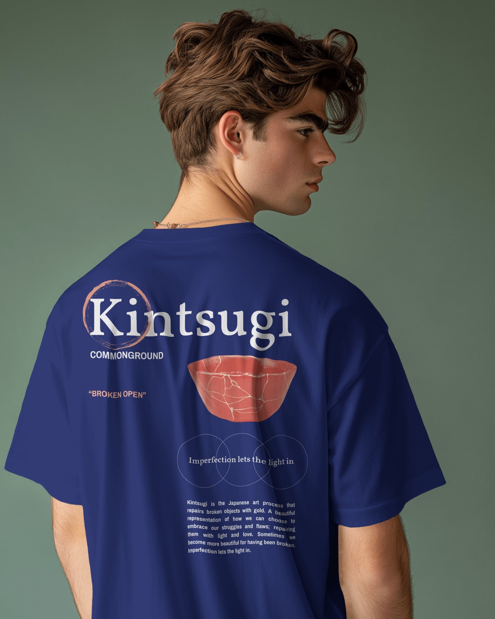 KINTSUGI OVERSIZED T - SHIRT - COMMONGROUND