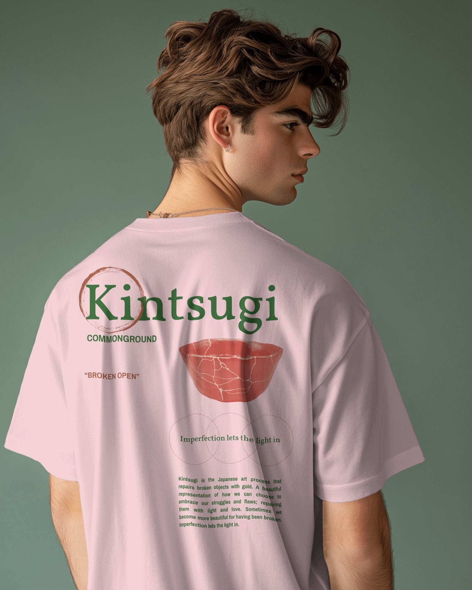 KINTSUGI OVERSIZED T - SHIRT - COMMONGROUND