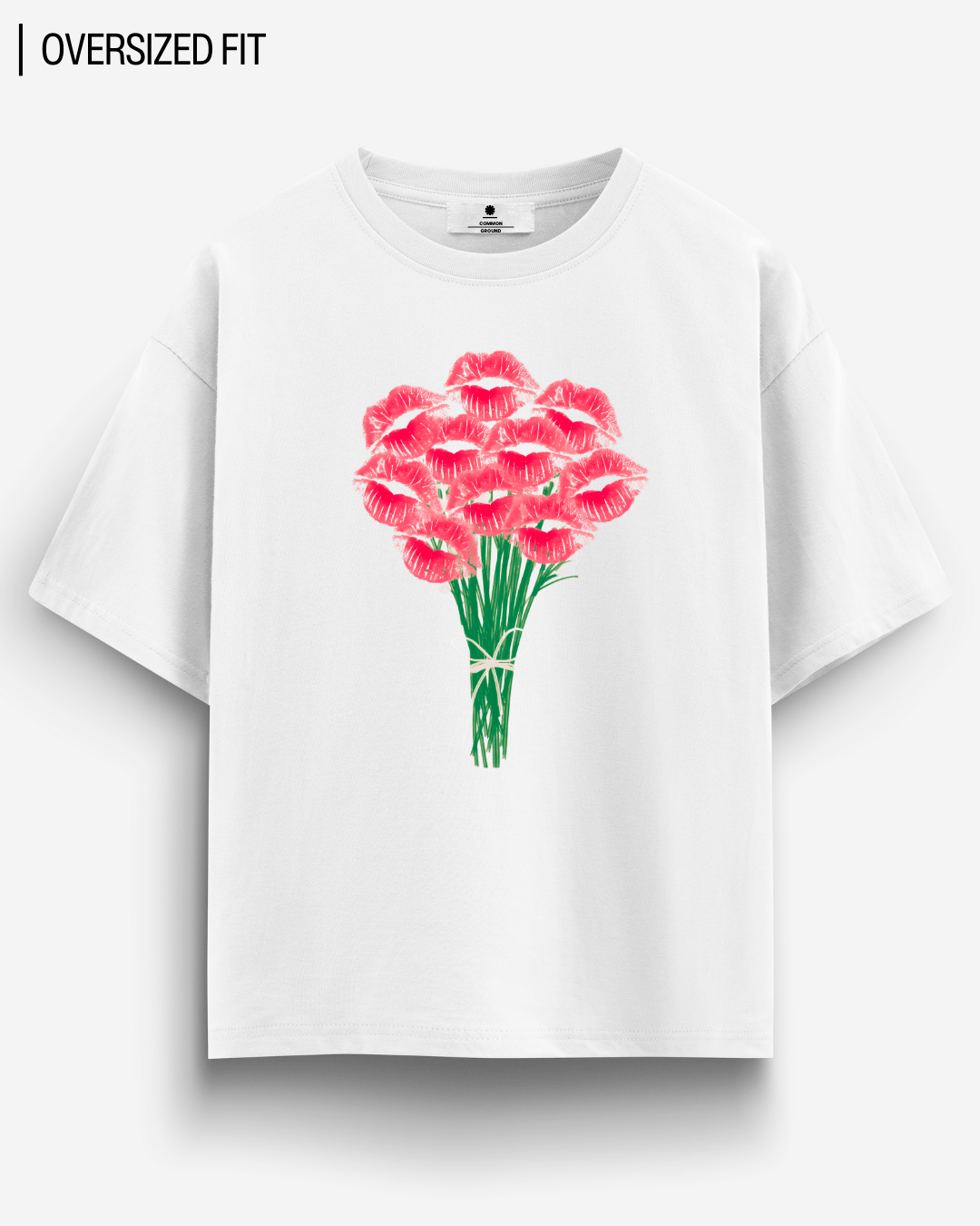 KISSES OVERSIZED T - SHIRT - COMMONGROUND