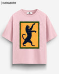 KUNG FU CAT OVERSIZED T - SHIRT - COMMONGROUND