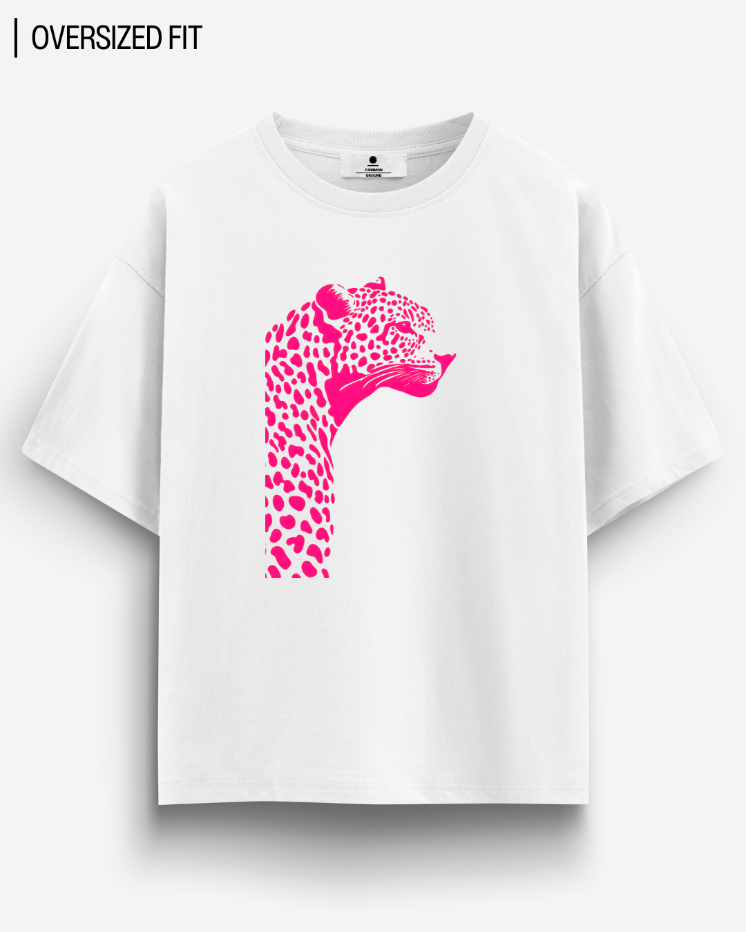 LEOPARD OVERSIZED T - SHIRT - COMMONGROUND