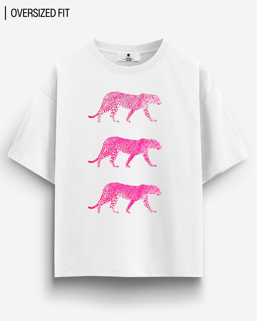 LEOPARD OVERSIZED T - SHIRT - COMMONGROUND