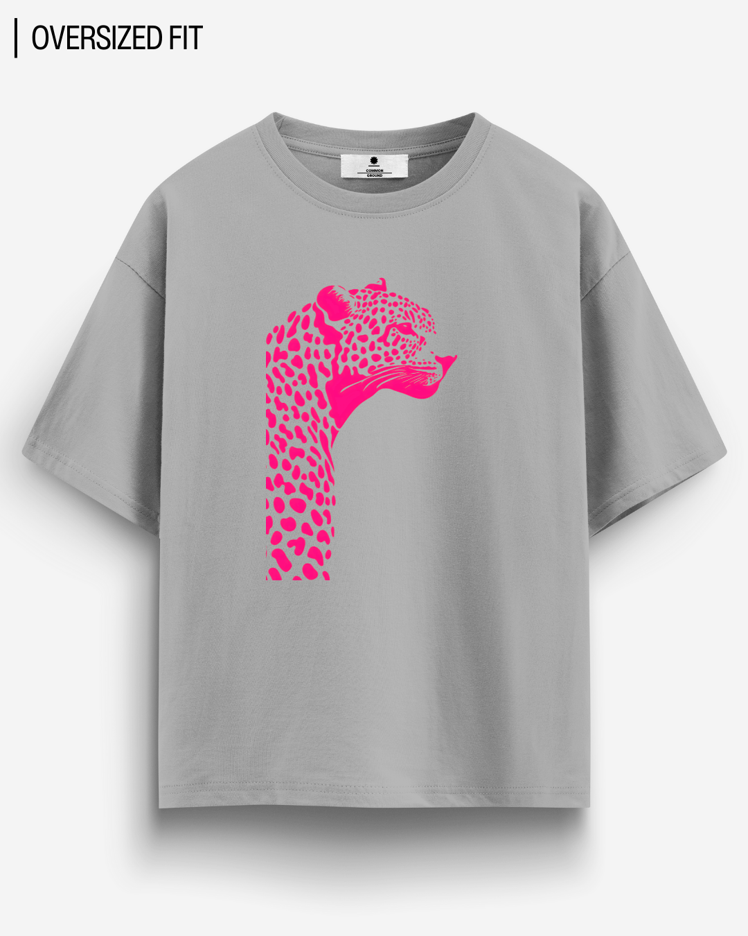 LEOPARD OVERSIZED T - SHIRT - COMMONGROUND