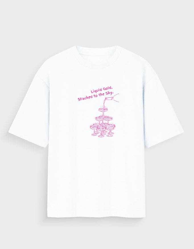 LIQUID GOLD OVERSIZED T - SHIRT - COMMONGROUND