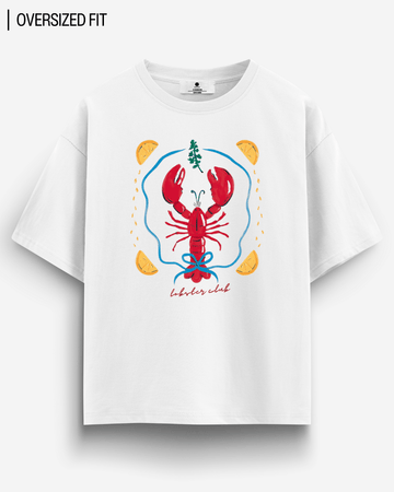 LOBSTER CLUB OVERSIZED T - SHIRT - COMMONGROUND