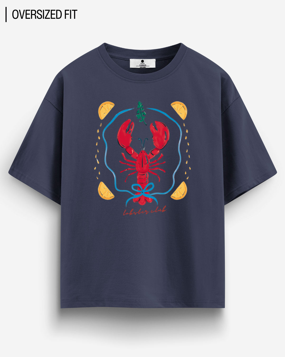 LOBSTER CLUB OVERSIZED T - SHIRT - COMMONGROUND