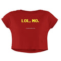 LOL NO CROP TOP - COMMONGROUND