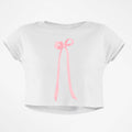 LONG PRINCESS BOW CROP TOP - COMMONGROUND