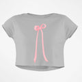 LONG PRINCESS BOW CROP TOP - COMMONGROUND