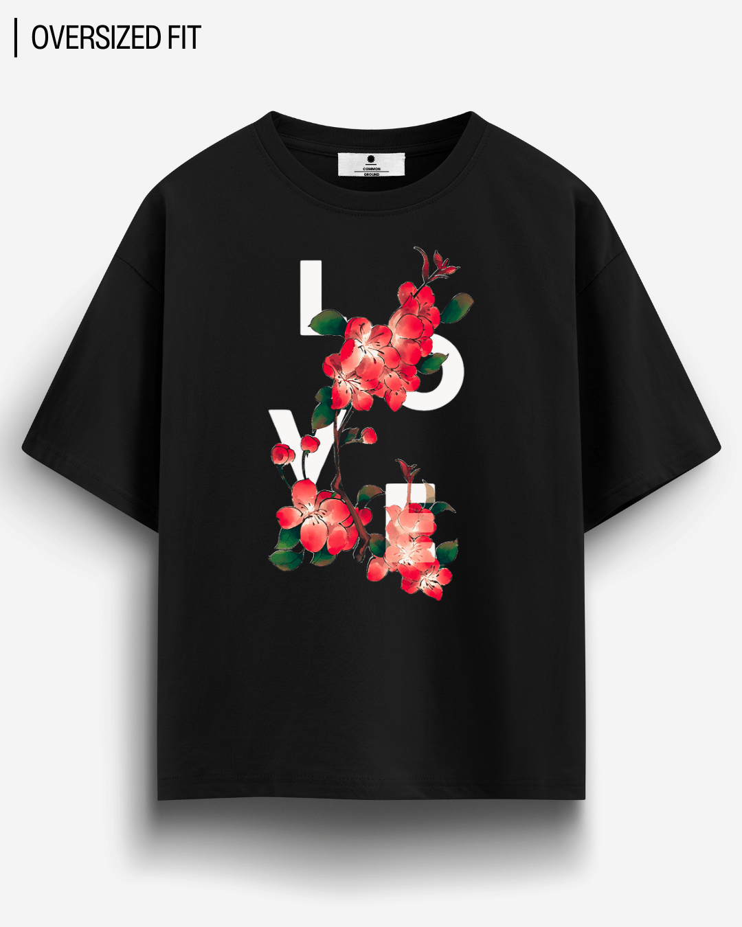 LOVE BLOOM OVERSIZED T - SHIRT - COMMONGROUND
