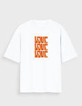 LOVE LOVE LOVE OVERSIZED T - SHIRT - COMMONGROUND