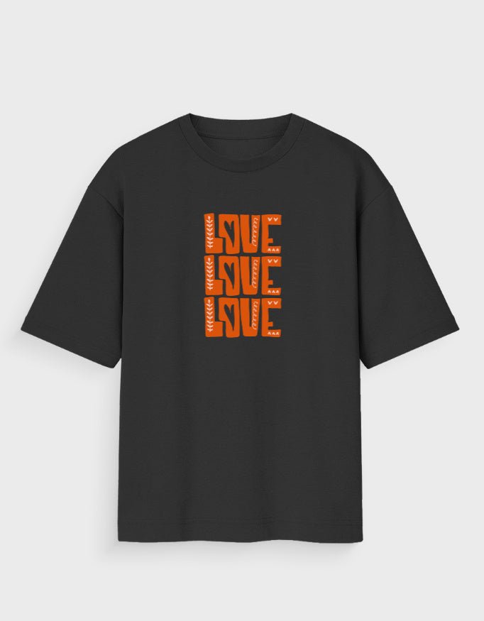 LOVE LOVE LOVE OVERSIZED T - SHIRT - COMMONGROUND