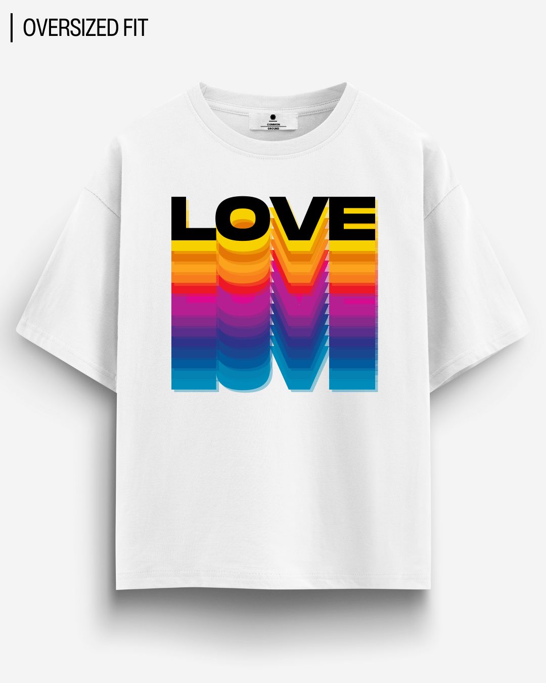 LOVE OVERSIZED T - SHIRT - COMMONGROUND