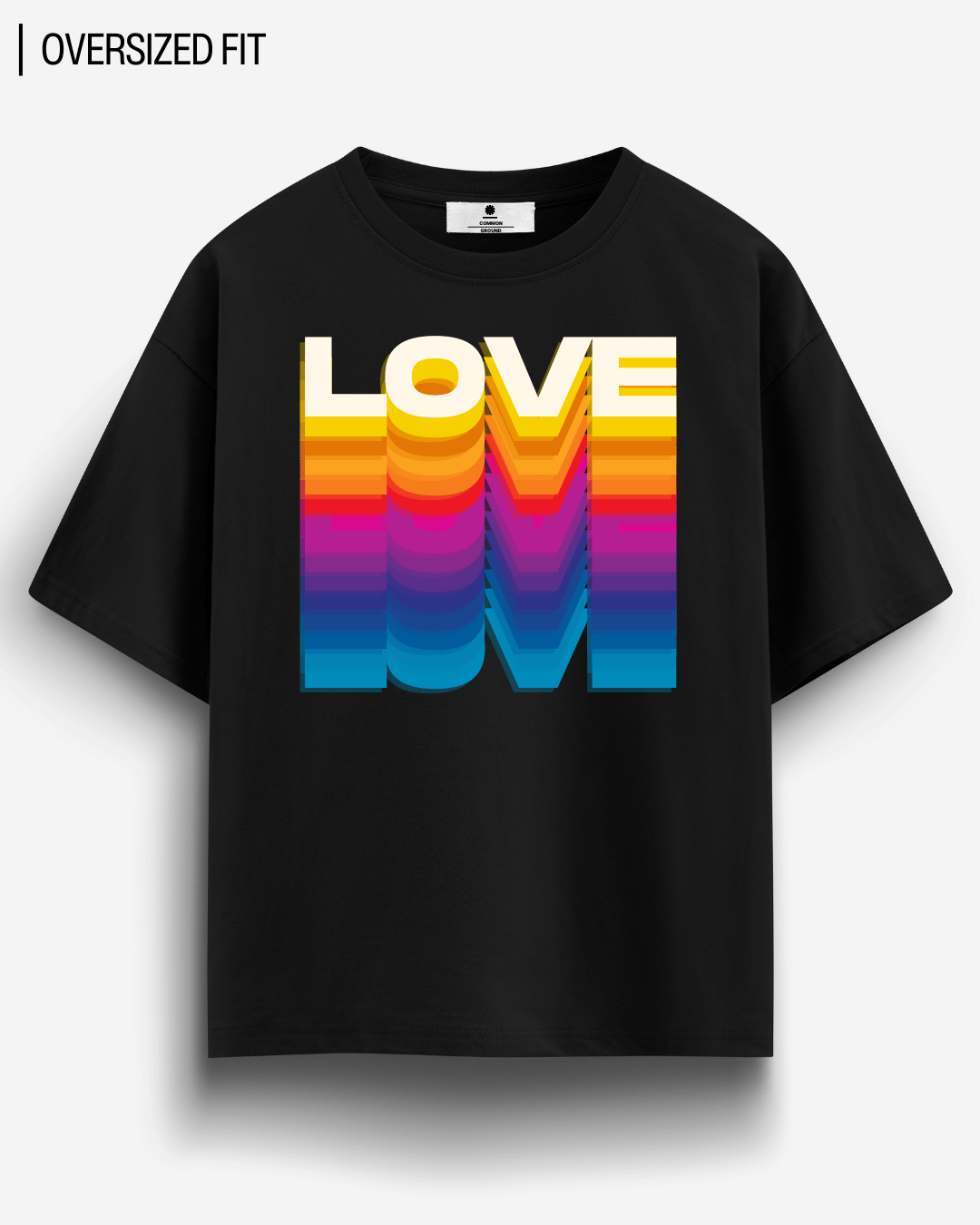 LOVE OVERSIZED T - SHIRT - COMMONGROUND