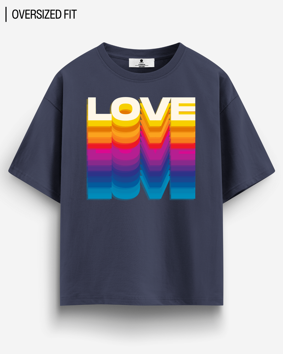 LOVE OVERSIZED T - SHIRT - COMMONGROUND